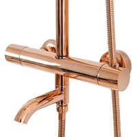 Душевая система Rea Lungo Rose gold REA-P6606 - фото2