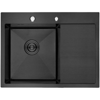 Кухонная мойка Gerhans K35848B-L (графит) - фото