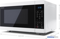 Микроволновая печь Sharp YC-MS51E-W - фото2