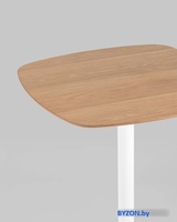 Барный стол Stool Group Form 60x60 T-005H (светлое дерево/белый) - фото2