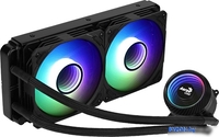 Система жидкостного охлаждения для процессора AeroCool Mirage L240 (черный) - фото