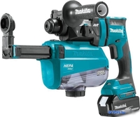 Перфоратор Makita DHR182RTWJ (с 2-мя АКБ, кейс) - фото2