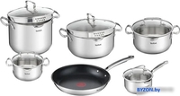 Набор кастрюль Tefal Duetto+ 11 G732SB55 - фото