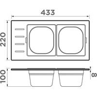 Коландер Omoikiri DC-02-2 GB 4999076 - фото2