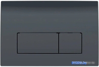 Панель смыва Geberit Delta 50 115.119.DW.1 (черный глянцевый) - фото