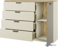 Комод Anrex Modern 1D4S (персидский жемчуг/ирландский ликер) - фото2