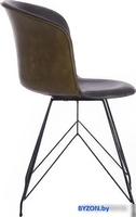 Стул TetChair Kranz (серый 7/оливковый 19/черный) - фото2