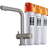Смеситель Omoikiri Nagano-GR-P + Pure drop Lite - фото