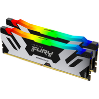 Оперативная память Kingston FURY Renegade RGB 2x32ГБ DDR5 6000МГц KF560C32RSAK2-64 - фото