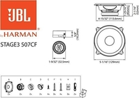 Компонентная АС JBL Stage3 507CF - фото2