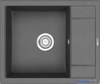 Кухонная мойка Granula GR-6002 (графит) - фото