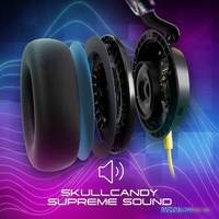 Наушники Skullcandy SLYR Black Digi-Hype - фото2