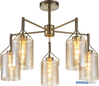 Люстра средней высоты Escada Divita 688/5P E14*40W Brass - фото