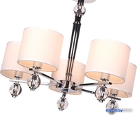 Люстра средней высоты Escada Belief 667/5P E14*40W Chrome - фото2