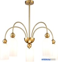 Подвесная люстра Escada Ode 686/5PL E14*60W Copper - фото