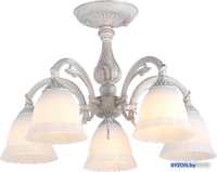 Люстра средней высоты Escada Versailles 1114/5PL E27*60W White - фото