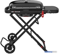 Газовый гриль для дачи Weber Traveler Stealth Edition - фото