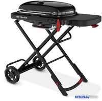 Газовый гриль для дачи Weber Traveler Stealth Edition - фото2