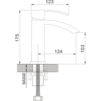 Смеситель Rose R1501T - фото2