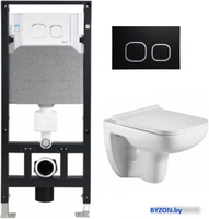 Унитаз WeltWasser Amberg 506+Kehlbach 004 GL-WT+Amberg RD-BL - фото