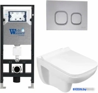 Унитаз WeltWasser Amberg 506+Kehlbach 004 GL-WT+Amberg RD-CR - фото