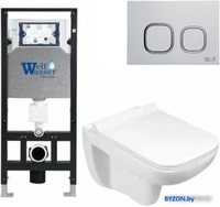 Унитаз WeltWasser Amberg 506+Kehlbach 004 GL-WT+Amberg RD-WT - фото