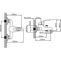 Смеситель Cronwil CD040-30 - фото2