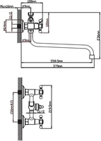 Смеситель Cronwil CP333-22 - фото2