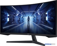 Игровой монитор Samsung Odyssey G5 LC34G55TWWPXEN - фото