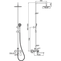 Душевая система Ledeme L2480B - фото2