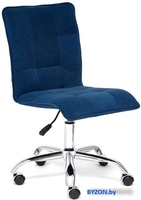 Кресло TetChair Zero (флок, синий) - фото