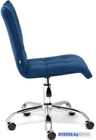 Кресло TetChair Zero (флок, синий) - фото2
