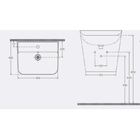 Умывальник Isvea Sott Aqua Monoblock 10SQ37002B - фото2