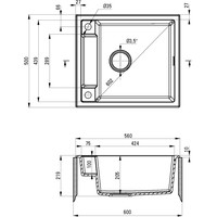 Кухонная мойка Deante Magnetic ZRM N103 - фото2