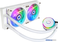 Система жидкостного охлаждения для процессора Cooler Master MasterLiquid PL240 Flux White Edition MLY-D24M-A23PZ-RW - фото