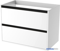 ЗОВ Тумба под умывальник Парма 60 P60LWP0MWMC1B (белый матовый) - фото