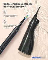 Электрическая зубная щетка и ирригатор Fairywill E11+F5020E (черный, 8 насадок) - фото2