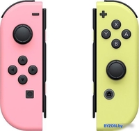 Геймпад Nintendo Joy-Con (пастельный розовый/пастельный желтый) - фото2