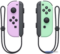 Геймпад Nintendo Joy-Con (пастельный фиолетовый/пастельный зеленый) - фото