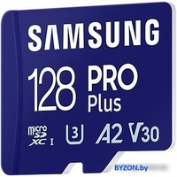 Карта памяти Samsung PRO Plus microSDXC 128GB MB-MD128SA/EU (с адаптером) - фото2