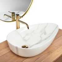 Умывальник Rea Greta 65 Bianco Shiny REA-U6501 - фото2