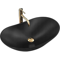 Умывальник Rea Royal 60 Black Matt REA-U0442 - фото