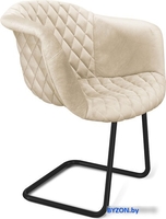 Стул Sheffilton SHT-ST31-C4/S45-1 (кремовый/черный муар) - фото