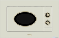 Микроволновая печь Korting KMI 820 RGB - фото