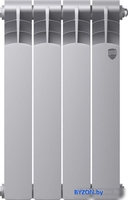 Биметаллический радиатор Royal Thermo Revolution Bimetall 500 2.0/Silver Satin (4 секции) - фото2
