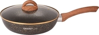 Сковорода Kukmara Granit Ultra Black-Gold сгбг261а - фото
