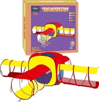 Игровая палатка Pituso Квадрат + 4 туннеля J1088H (100 шаров) - фото2