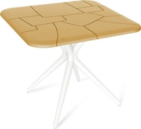 Кухонный стол Sheffilton SHT-TU30/TT30 83/83 (белый/бук) - фото