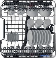 Встраиваемая посудомоечная машина Whirlpool WIP 4T133 PE S - фото2
