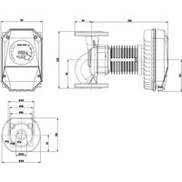 Циркуляционный насос IMP Pumps NMT MAX 32/120 F220 - фото2